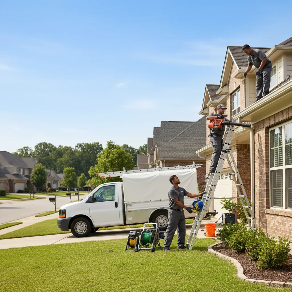 Home Gutter Service in Fate, TX near me
